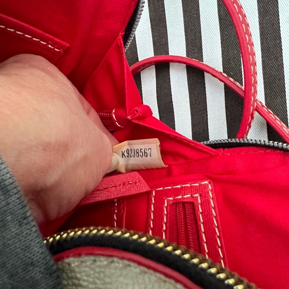 Dooney & Bourke Trixie Zebra Print Crossbody - Picture 15 of 16